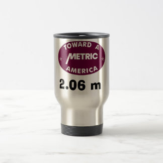 Caneca Térmica América métrica, 2,06 m