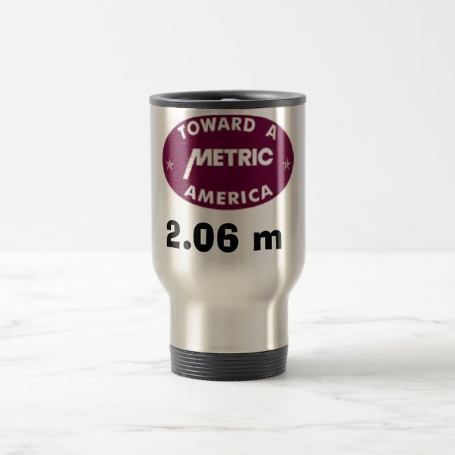 Caneca Térmica América métrica, 2,06 m (Centro)