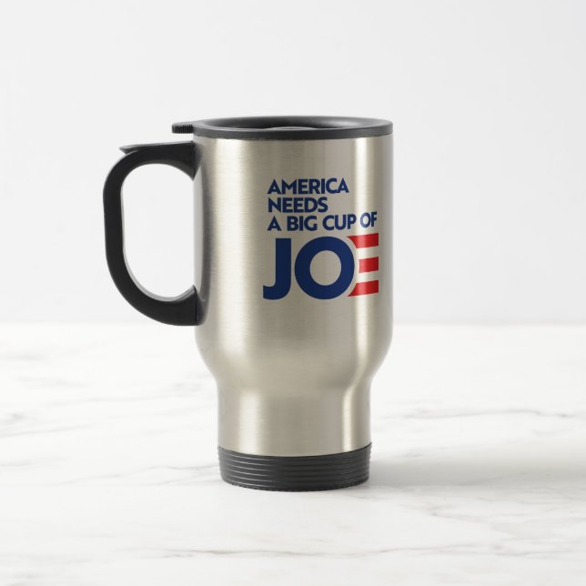 Caneca Térmica América precisa de uma grande taça de Joe (Esquerda)
