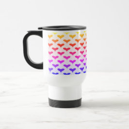 Caneca Térmica Amo-Te Colorida