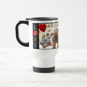 Caneca Térmica Amo todas as criaturas de Deus!
