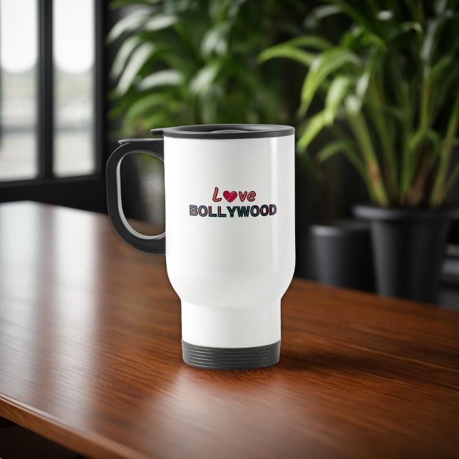 CANECA TÉRMICA "AMOR BOLLYWOOD" APRECIAÇÃO DO CINEMA ÍNDICO (Criador carregado)