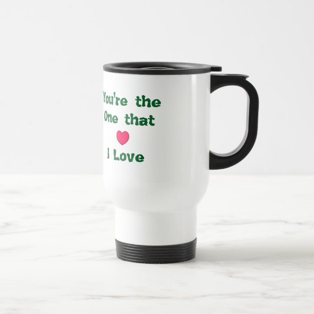 Caneca Térmica "#Amor" #Café #Mug (Direita)