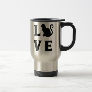 Caneca Térmica Amor Cat