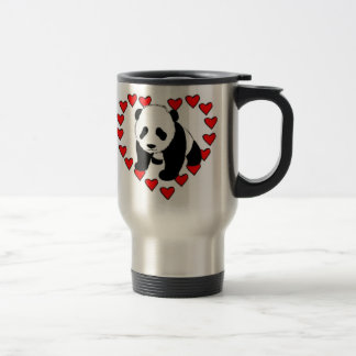 Caneca Térmica Amor do urso de panda