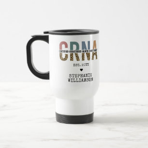 Caneca Térmica Anestesista de Enfermeira Registrada Certificada C