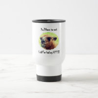 Angry Llama Espera Até O Café Humorístico
