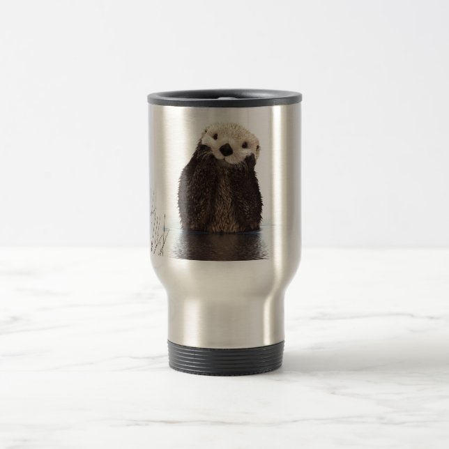 Caneca Térmica Animal de boca lisa, adorável, (Centro)