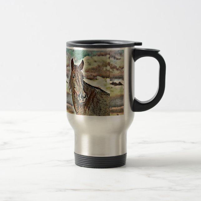 Caneca Térmica animal smartmix- cavalo 2 (Direita)