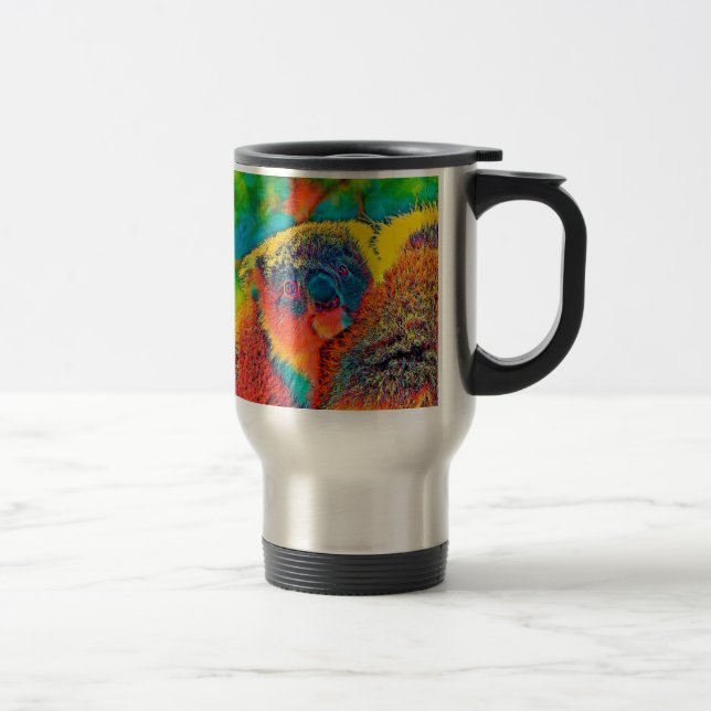 Caneca Térmica AnimalColor_Coala_001 (Direita)