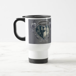 Caneca Térmica Aniversário de Casamento de 25 +Foto Mug