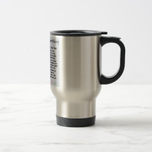 Caneca Térmica Aniversário do poema do irmão 50th