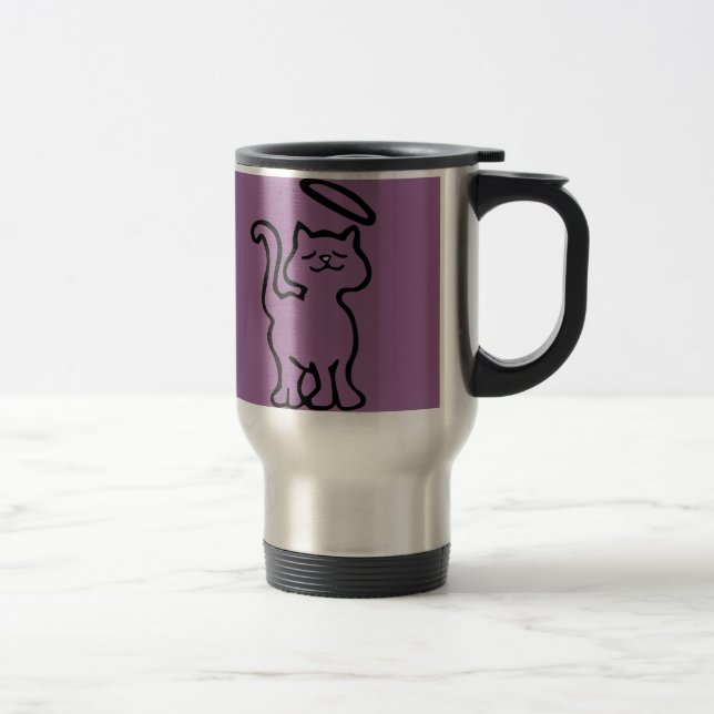 Caneca Térmica Anjos com patas (Direita)