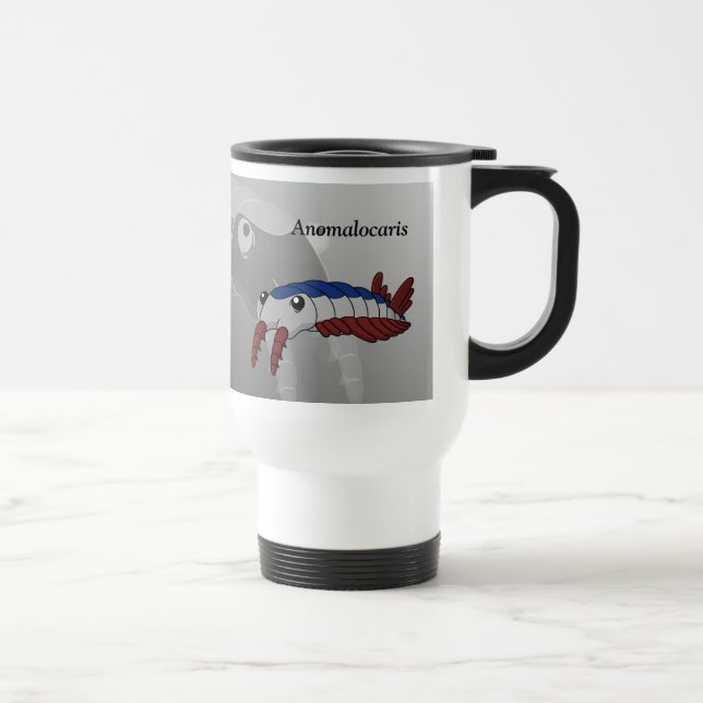 Caneca Térmica Anomalocaris - Animal Pré-Histórico (Direita)