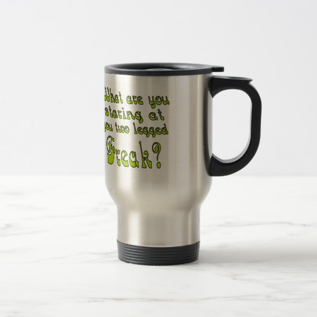 Caneca Térmica Anormal dois equipado com pernas (Direita)