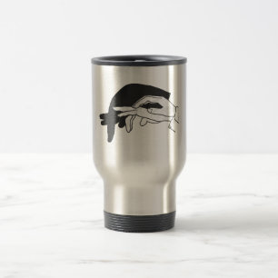 Caneca Térmica Anteador Silhouette Mão
