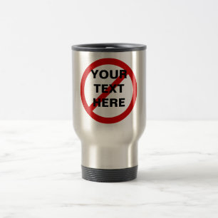 Caneca Térmica Anti círculo do modelo com corte