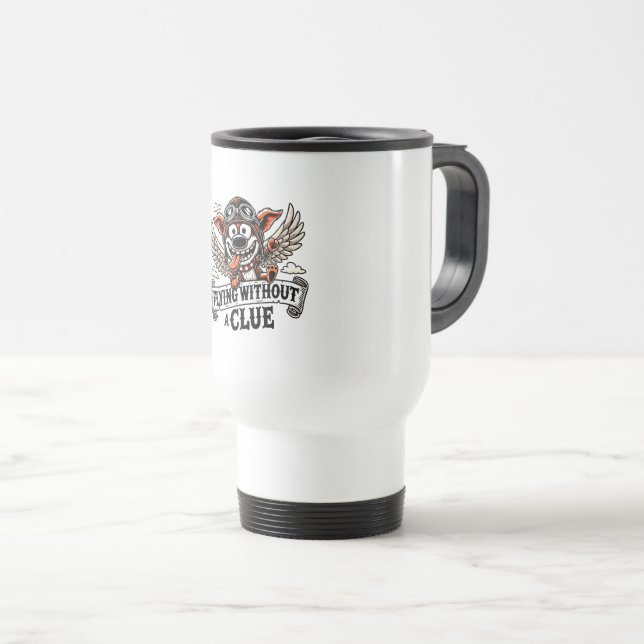 Caneca Térmica Antica aérea (Frente Esquerda)