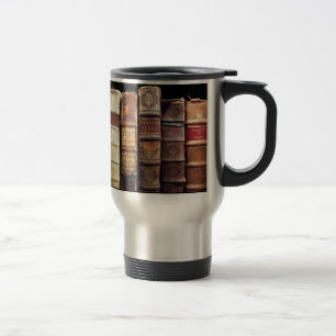 Caneca Térmica Antigos Livros Antigos Presente de Tomas de Vintag