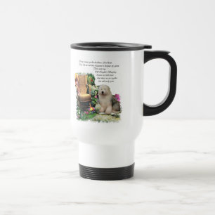 Caneca Térmica Antigos presentes de ovelha em inglês