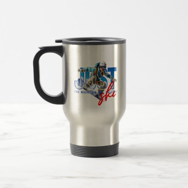 Caneca Térmica Apenas Esqui | (Esquerda)