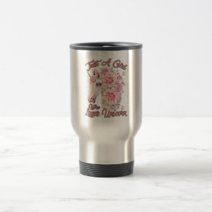 Caneca Térmica Apenas Uma Menina Que Ama Unicórnio