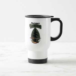 Caneca Térmica Aposentado, forças especiais, rebeldes verdes