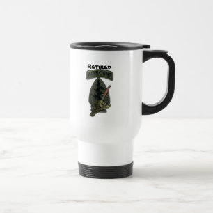 Caneca Térmica Aposentado, forças especiais, rebeldes verdes