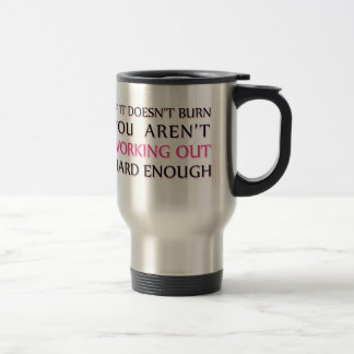 Caneca Térmica Apresentação do Workout do duro