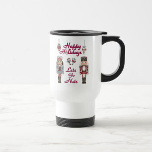 Caneca Térmica Apresentador de Natal Vamos Quebrar Nozes