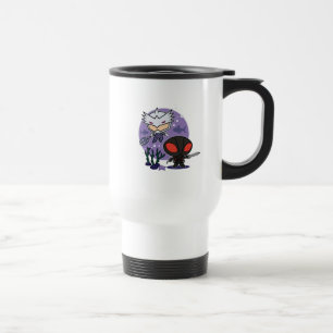 Caneca Térmica Aquaman Chibi Orm & Black Manta Undersea Graphic