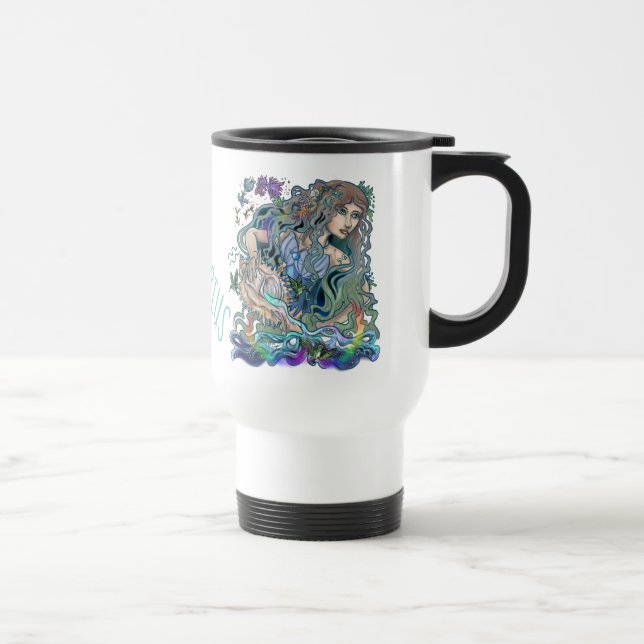 Caneca Térmica Aquarius Zodiac (Direita)