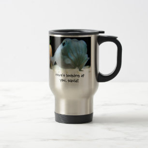 Caneca Térmica Aqui está olhando-o, calamar!