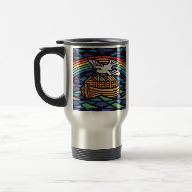 Caneca Térmica Arca de Noé com Espírito Santo (Esquerda)