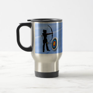 Caneca Térmica Archery Sport Archery silhouett Destino personaliz