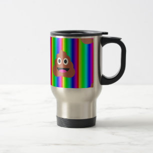 Caneca Térmica arco-íris emoji
