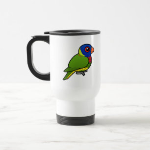 Caneca Térmica Arco-íris Lorikeet de Birdorable