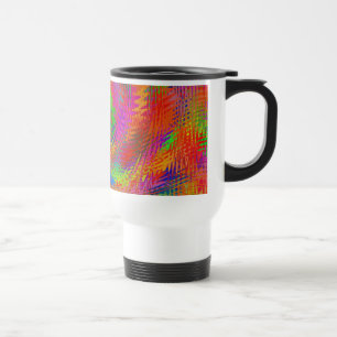 Caneca Térmica Arco-íris Tecido