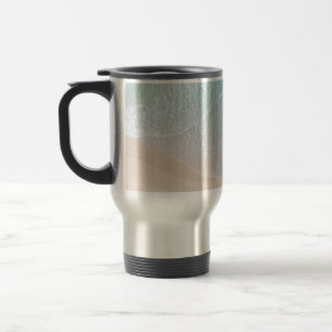 Caneca Térmica Areia Verde e White Lace Beach e costa