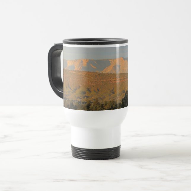 Caneca Térmica Arizona Paisagem Fotografias Montanhas Deserto do  (Frente Esquerda)