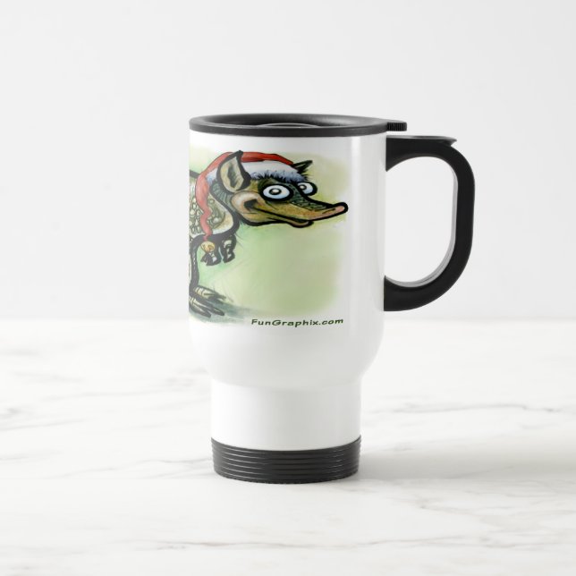 Caneca Térmica Armadillo Christmas (Direita)