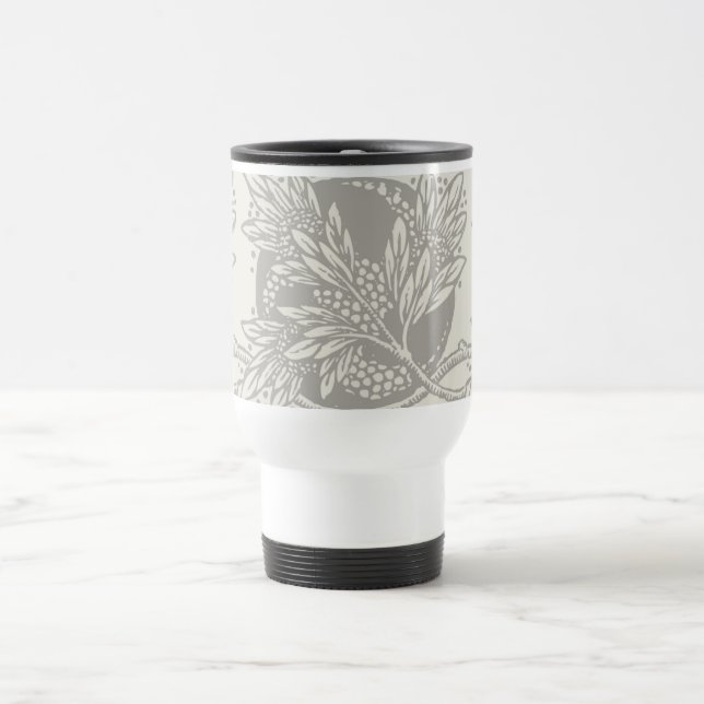 Caneca Térmica Art Nouveau Fllower Minimalismo Floral (Centro)
