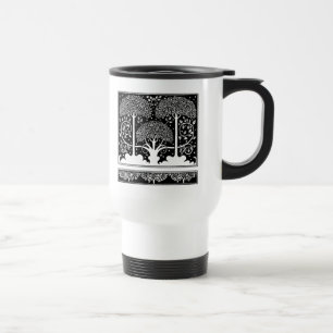Caneca Térmica Art Nouveau Tree Beardsley Pattern