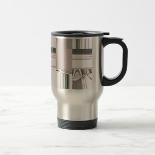 Caneca Térmica Arte abstracta telhada