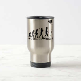 Caneca Térmica Arte da evolução do esporte do Vault de pólo