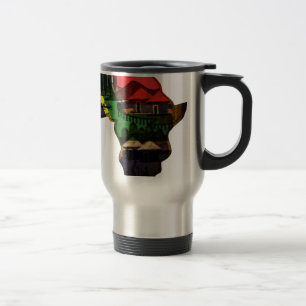 Caneca Térmica Arte da Herança Africana - Uma Fusão Cultural