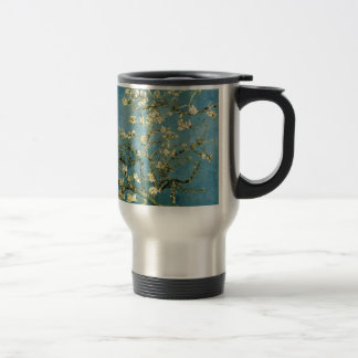 Caneca Térmica Arte de florescência do vintage da árvore de