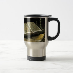 Caneca Térmica Arte de Pintura Antiga Vintage Van Gogh Artista