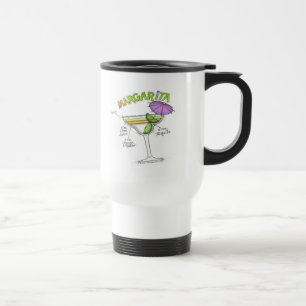 CANECA TÉRMICA ARTE DO COCKTAIL DA RECEITA DE MARGARITA