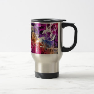 Caneca Térmica Arte Fractal Apofílise - teia aranha